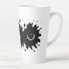 Taza De Café Latte Watcher in the Ink: Eye‑Blot Sigil
