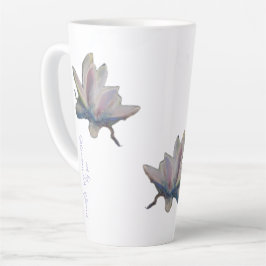 Taza De Café Latte Water Lily Flower Maureen Girard
