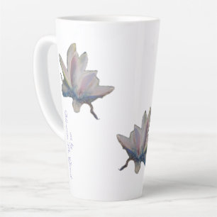 Taza De Café Latte Water Lily Flower Maureen Girard
