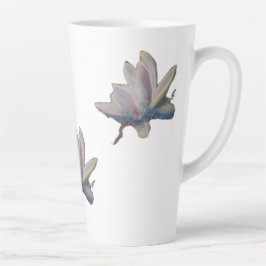 Taza De Café Latte Water Lily Flower Maureen Girard