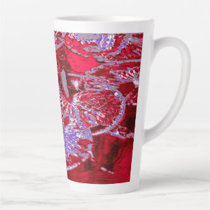 TAZA DE CAFÉ LATTE WATER LILY POND