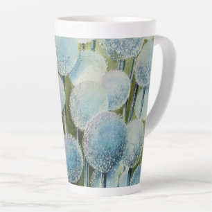 Taza De Café Latte Watercolor del campo de deseos