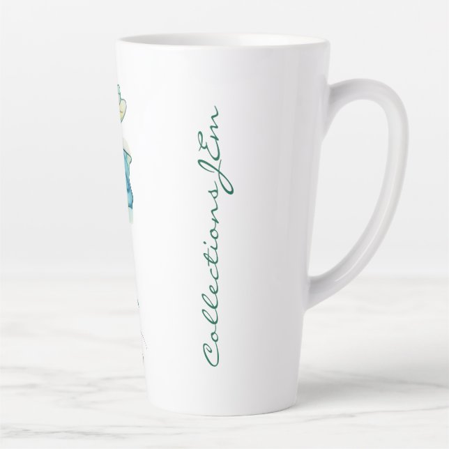 Taza De Café Latte Waterfly 2 (Derecha)