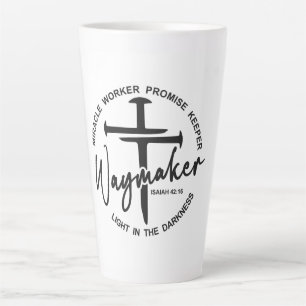 Taza De Café Latte Waymaker Faith