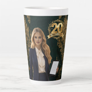 Taza De Café Latte WBP Labo 20th Anniversary Celest