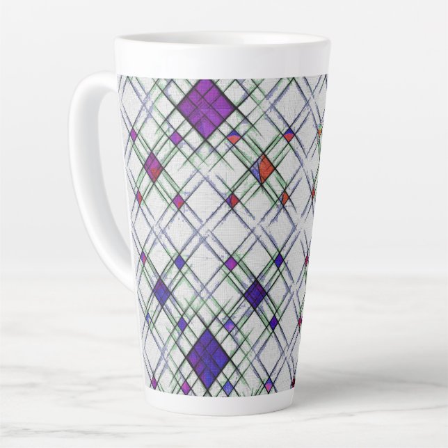 Taza De Café Latte Weave cuántica (Ángulo izquierdo)