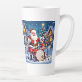 Taza De Café Latte „Weihnachtliche Harmonie“