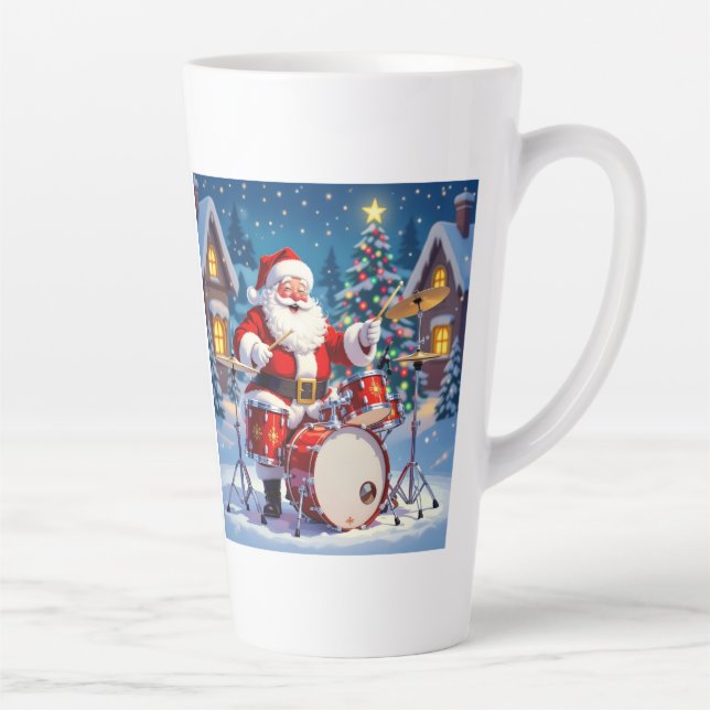 Taza De Café Latte „Weihnachtliche Harmonie“ (Derecha)