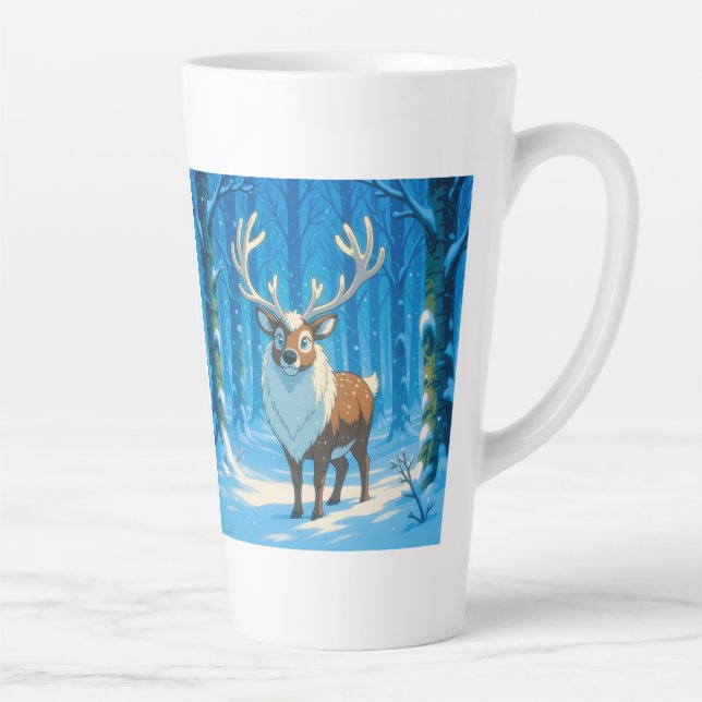 Taza De Café Latte „Weihnachtliche Harmonie“ (Derecha)