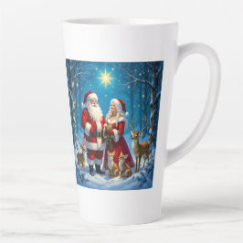 Taza De Café Latte „Weihnachtliche Harmonie“