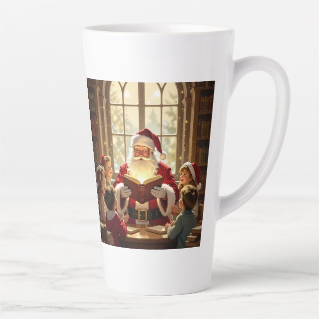Taza De Café Latte „Weihnachtliche Harmonie“ (Derecha)