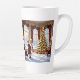 Taza De Café Latte „Weihnachtliche Harmonie“