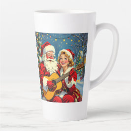 Taza De Café Latte „Weihnachtliche Harmonie“