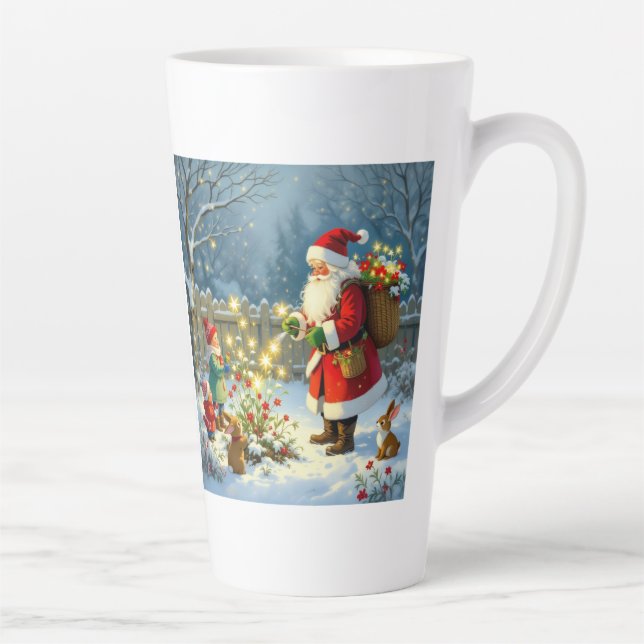 Taza De Café Latte „Weihnachtliche Harmonie“ (Derecha)