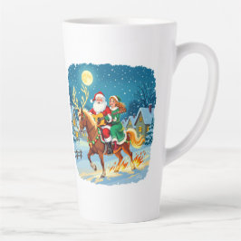 Taza De Café Latte „Weihnachtliche Harmonie“