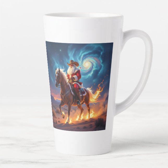 Taza De Café Latte „Weihnachtliche Harmonie“ (Derecha)