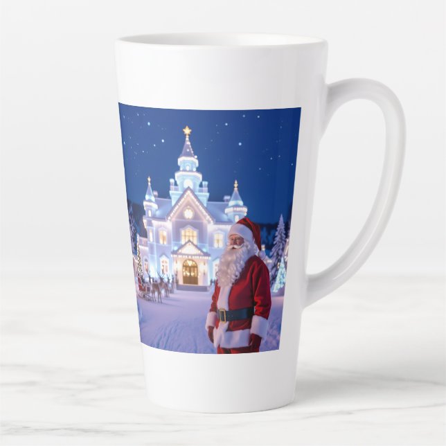 Taza De Café Latte Weihnachtliche Harmonie (Derecha)