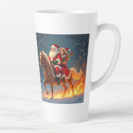 Taza De Café Latte „Weihnachtliche Harmonie“