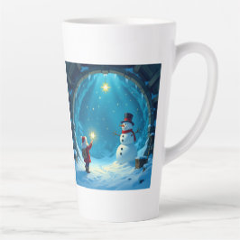 Taza De Café Latte „Weihnachtliche Harmonie“
