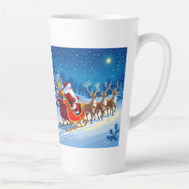 Taza De Café Latte „Weihnachtliche Harmonie“