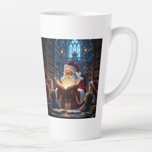 Taza De Café Latte „Weihnachtliche Harmonie“ (Derecha)