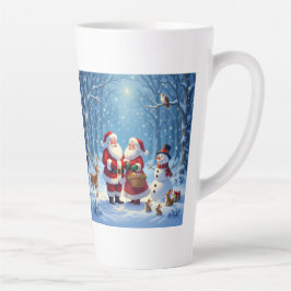 Taza De Café Latte „Weihnachtliche Harmonie“