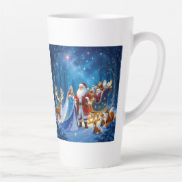 Taza De Café Latte „Weihnachtliche Harmonie“