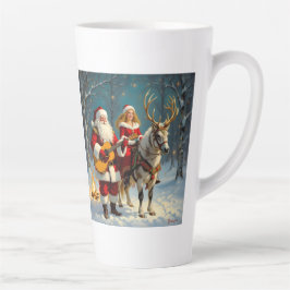 Taza De Café Latte „Weihnachtliche Harmonie“