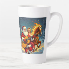 Taza De Café Latte „Weihnachtliche Harmonie“