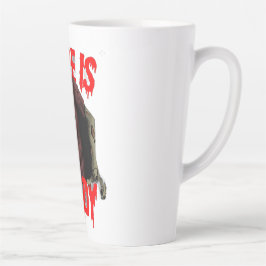 Taza De Café Latte Where's My Candy 