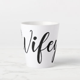 Taza De Café Latte Wifey