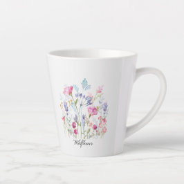 Taza De Café Latte Wildflower Tasse