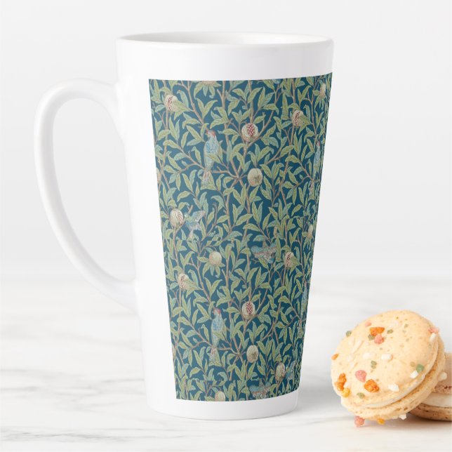 Taza De Café Latte William Morris "Bird and Pomegranate"  (In situ)