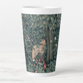 Taza De Café Latte William Morris Woodland Tapestry Fox