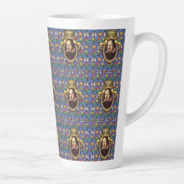 Taza De Café Latte William Shakespeare (Derecha)