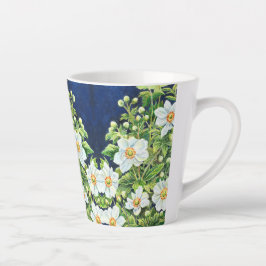 Taza De Café Latte Windflowers de Tahlia: