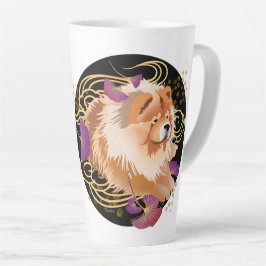 Taza De Café Latte WINDSONG - Mug de latte de 17 onzas