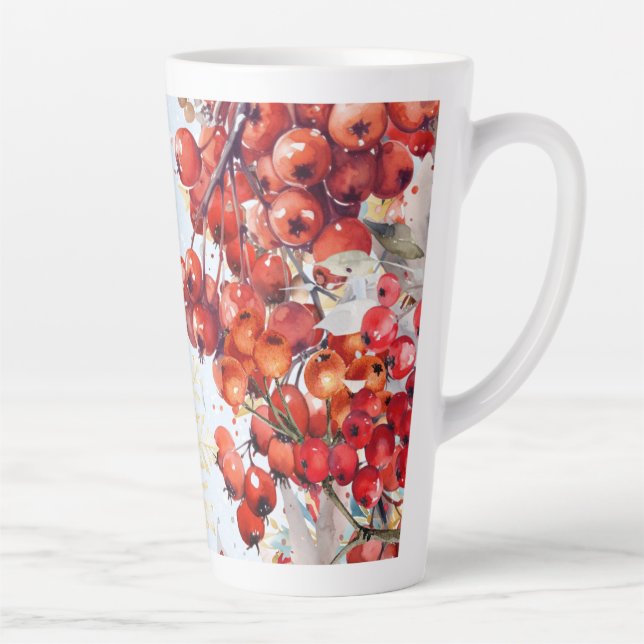 TAZA DE CAFÉ LATTE WINTERBERRY LATTE MUG (Derecha)