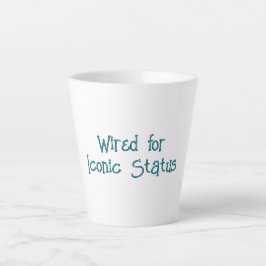 Taza De Café Latte Wired para el estado icónico Latte Mug