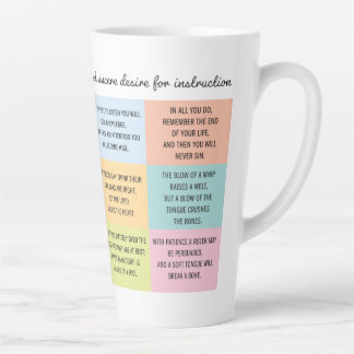 Taza De Café Latte Wisdom Mug Light
