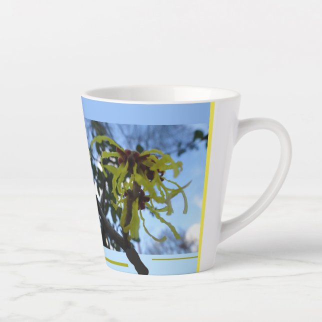 Taza De Café Latte Witch Hazel Collage Latte Mug (Derecha)