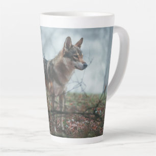 Taza De Café Latte Wolfdog