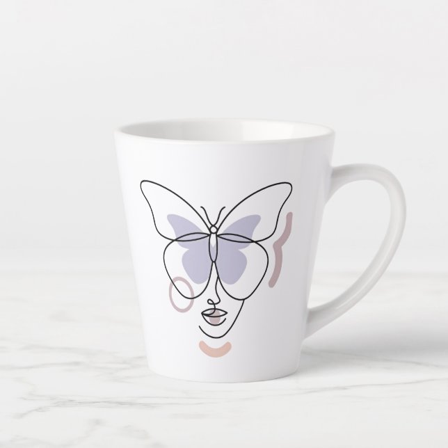 Taza De Café Latte Woman (Derecha)
