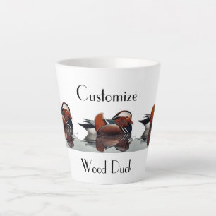 Taza De Café Latte Wood Duck Thunder_Cove