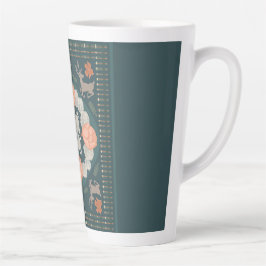 Taza De Café Latte Woodland encantado