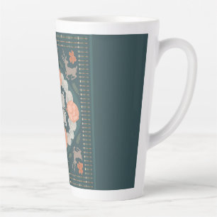 Taza De Café Latte Woodland encantado