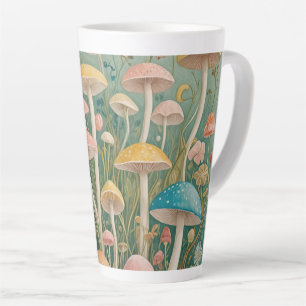 Taza De Café Latte Woodland encantado