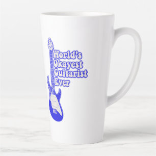 Taza De Café Latte World's okayest guitarist ever