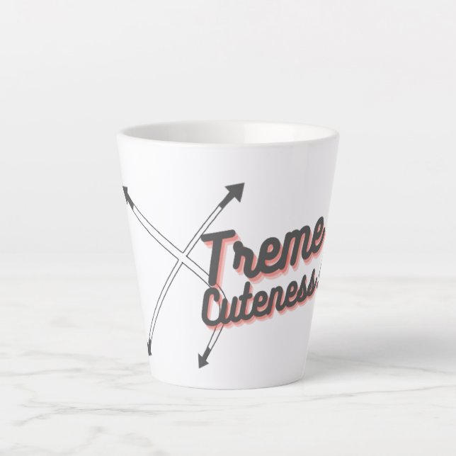 Taza De Café Latte Xtreme Cuteness (Anverso)
