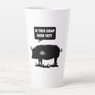 Taza De Café Latte ¿Ya Se Acabó Esto?